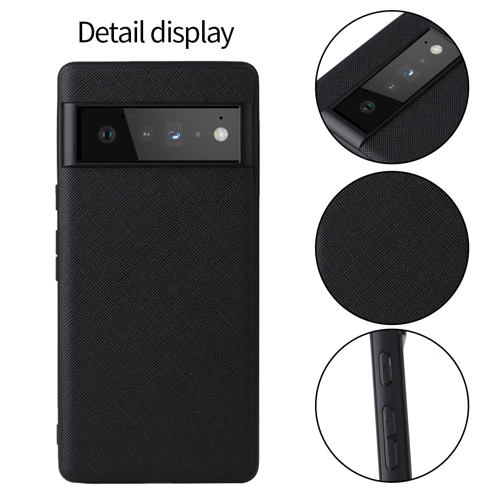 For Google Pixel 7 Pro 5G Anti-scratch Phone Case Textured PU Leather Coated TPU PC Hybrid Cover For Google Pixel 7 Pro 5G Anti-scratch Phone Case Textured PU Leather Coated TPU PC Hybrid Cover